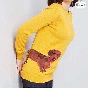SugarHill Brighton dachshund sweater, US 10